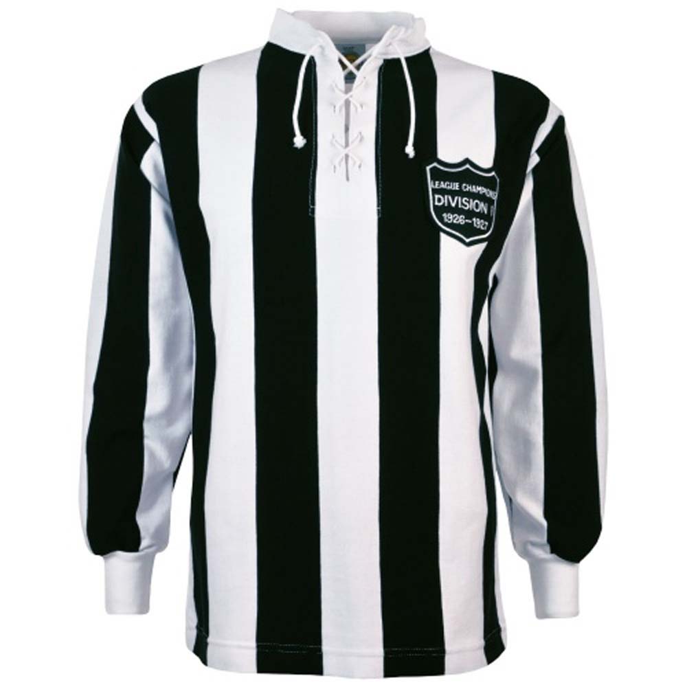 Newcastle United 1927 League Champions Retro Football Shirt