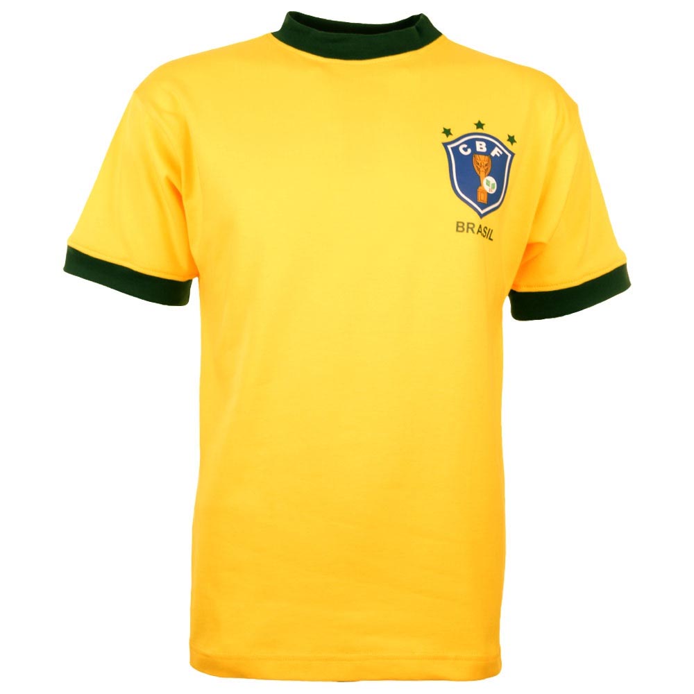 Brazil 1982 World Cup Home Retro Football Shirt