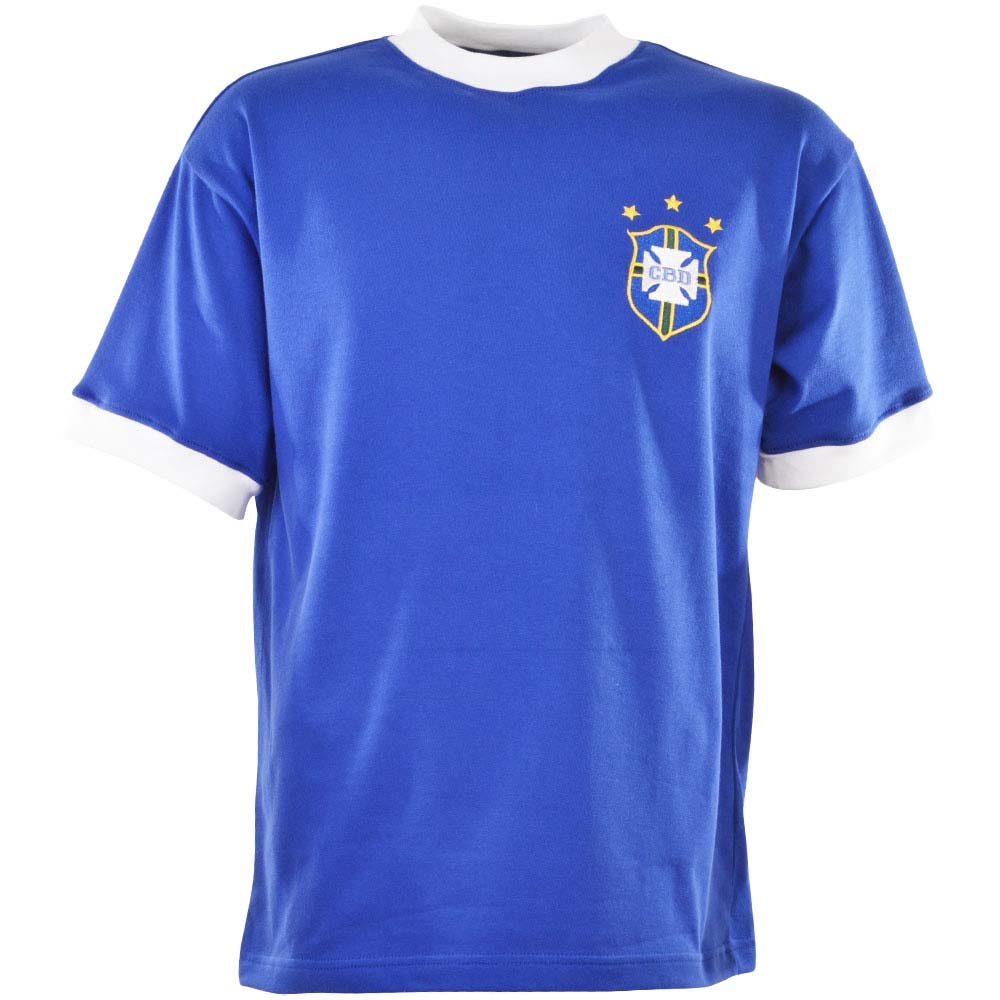 Brazil 1971 3 Star Retro Football Shirt