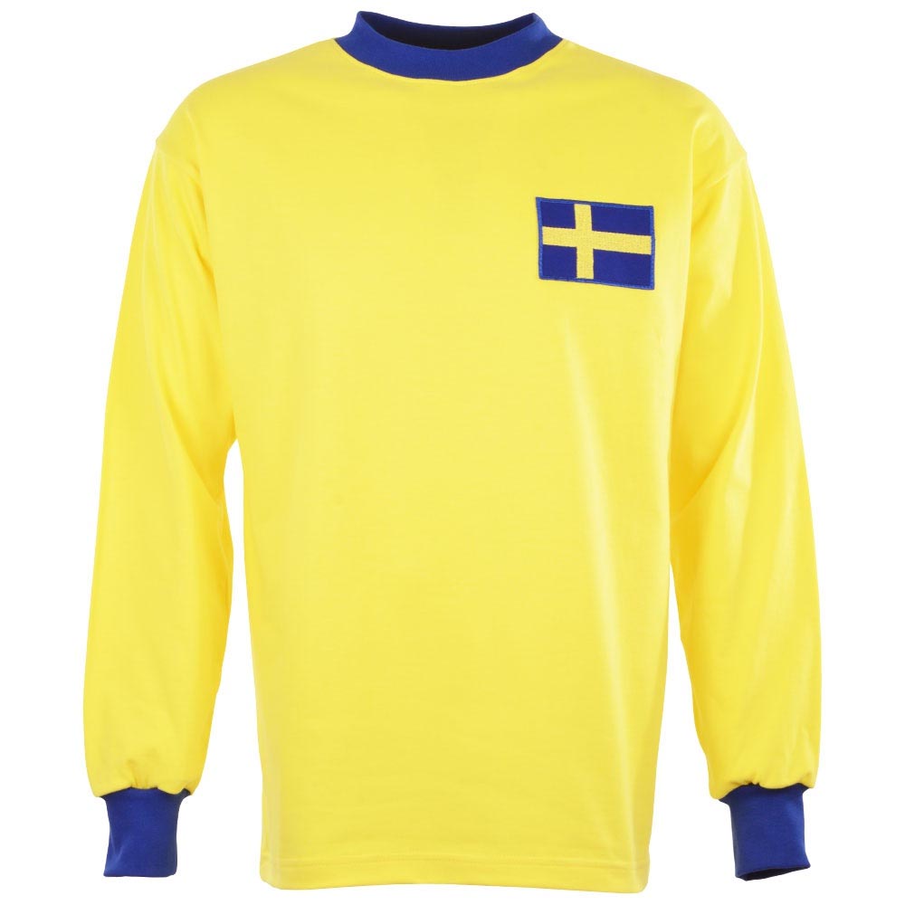 Sweden 1960s Retro Football Shirt