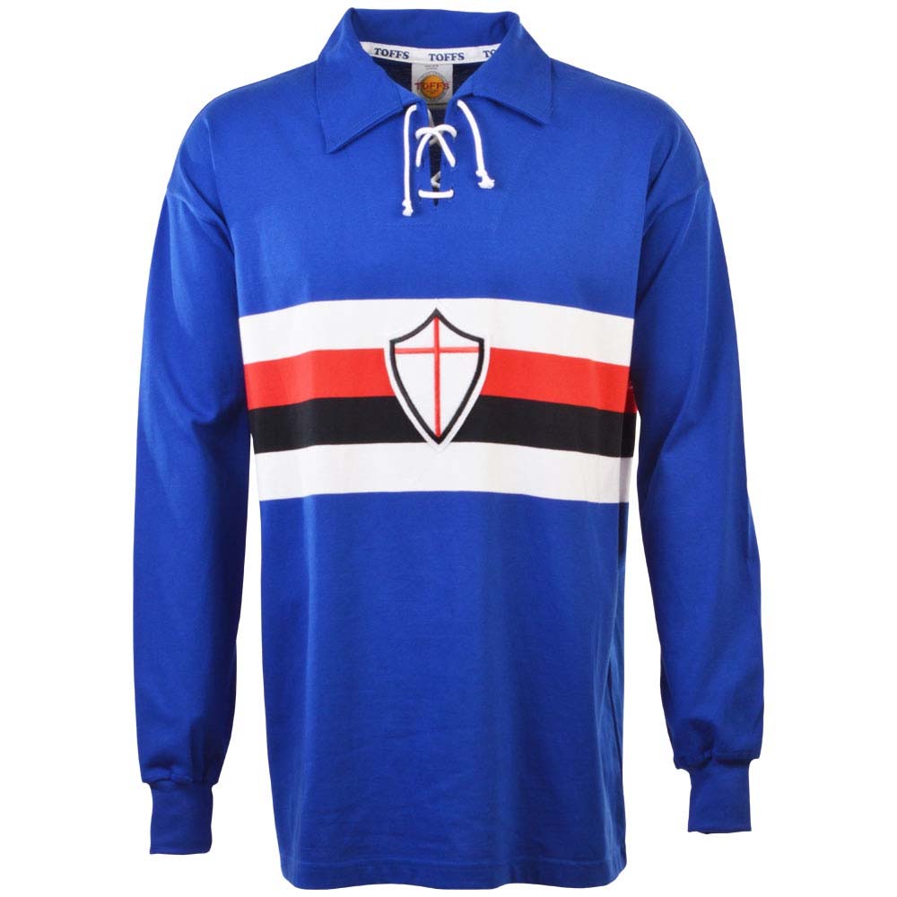 Sampdoria 1950s Retro Football Shirt