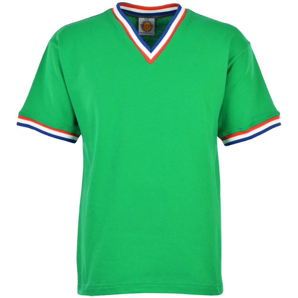 St Etienne Short Sleeve Retro Football Shirt