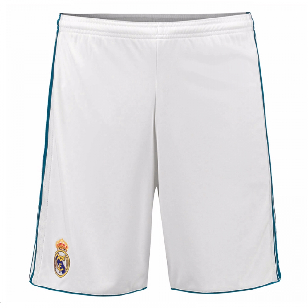 real madrid home shorts