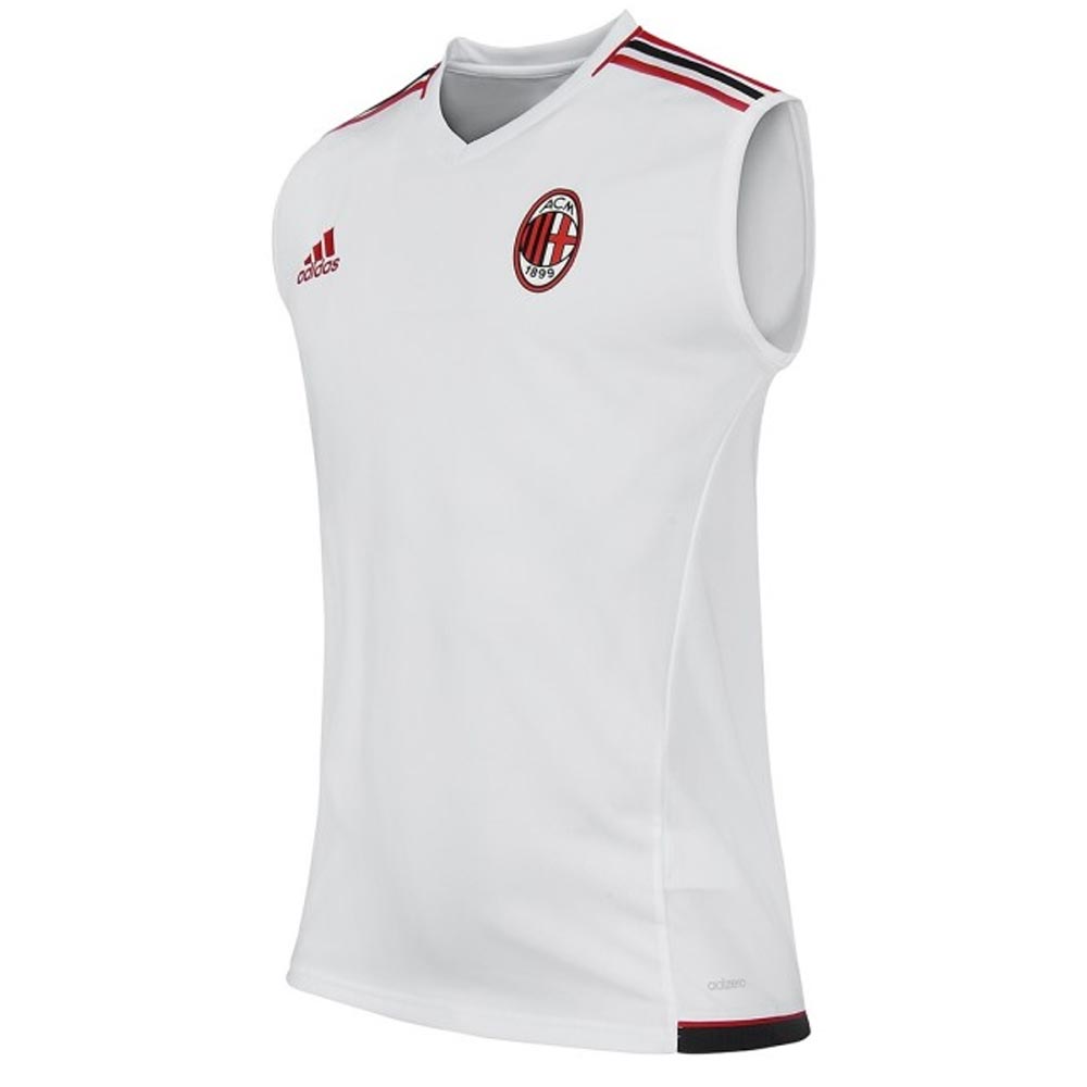 ac milan 2017 2018 sleeveless jersey white az7126 27 06 teamzo ac milan 2017 2018 sleeveless jersey white az7126 27 06 teamzo