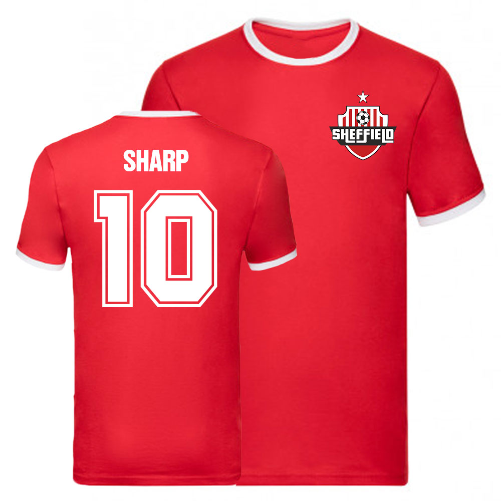 Billy Sharp Sheffield United Ringer Tee (Red)