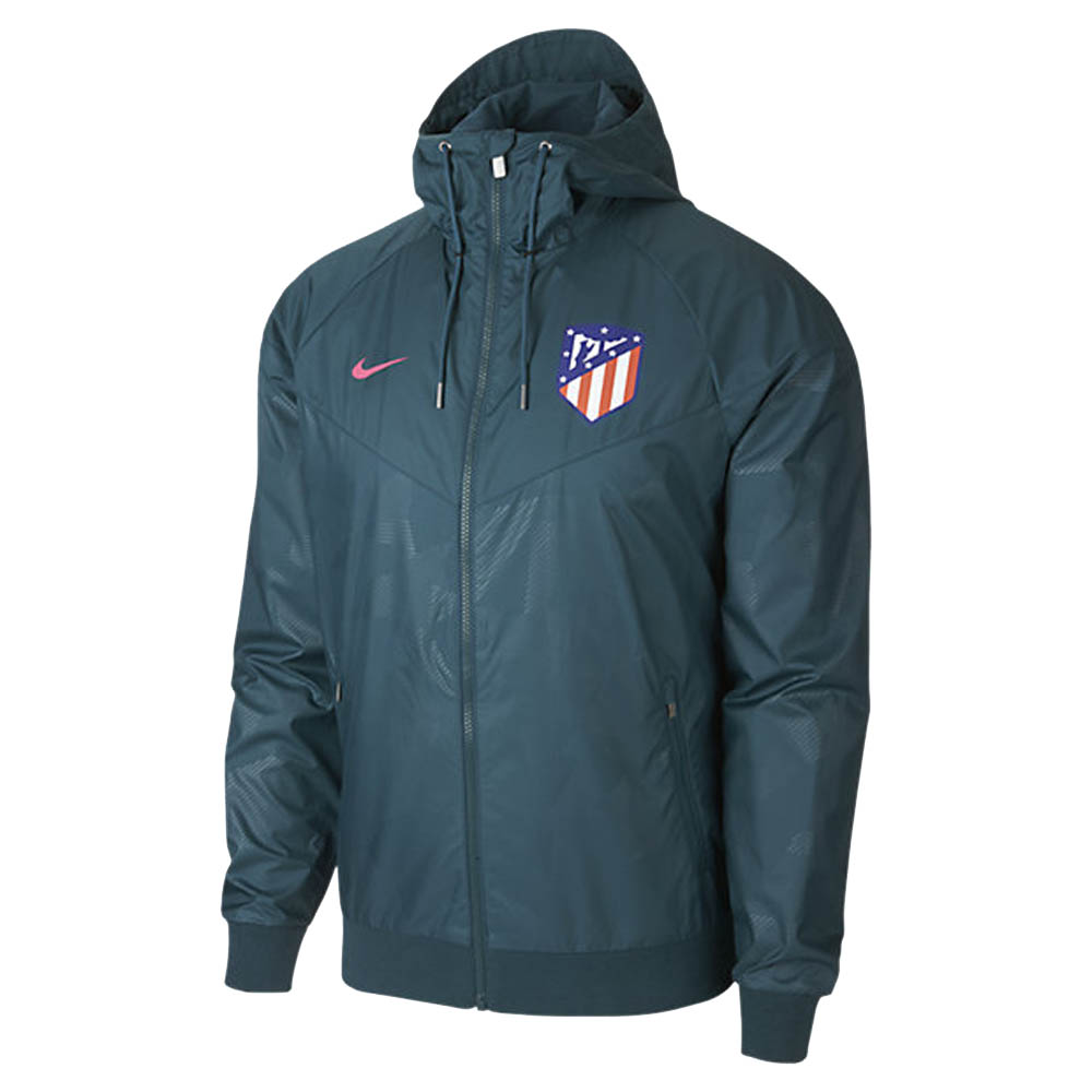Atletico Madrid 2017-2018 Authentic Windrunner Jacket (Space Blue ...