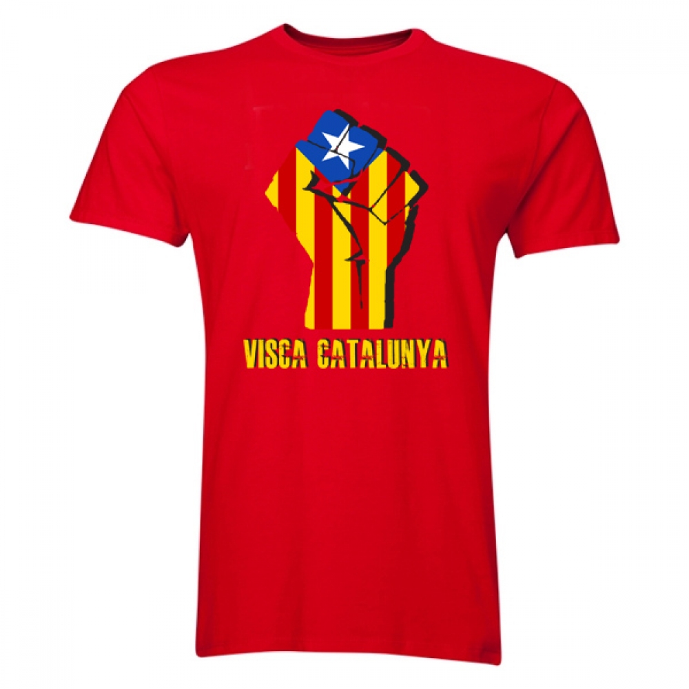 Visca Catalunya T-Shirt (Red) - Kids