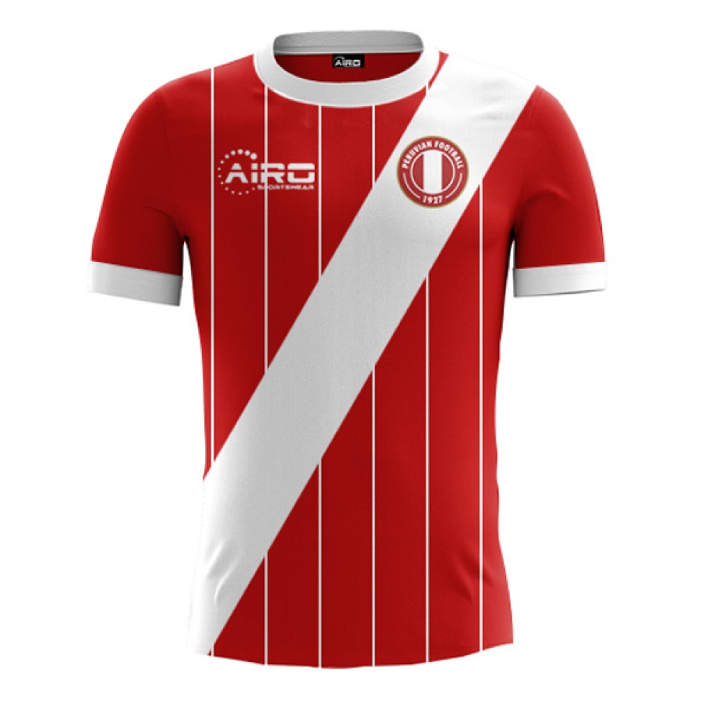 Peru 2017-2018 Away Concept Shirt - Adult Long Sleeve