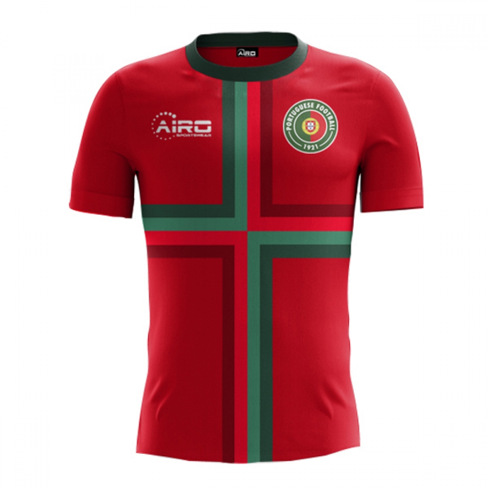 Portugal 2018-2019 Home Concept Shirt - Little Boys