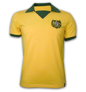 Australia World Cup 1974 Short Sleeve Retro Football Shirt