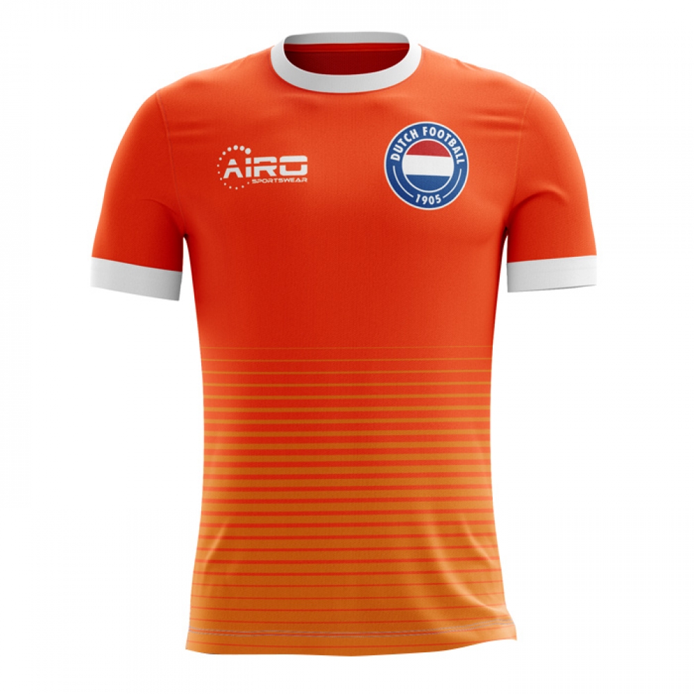 Holland 2018-2019 Home Concept Shirt - Little Boys