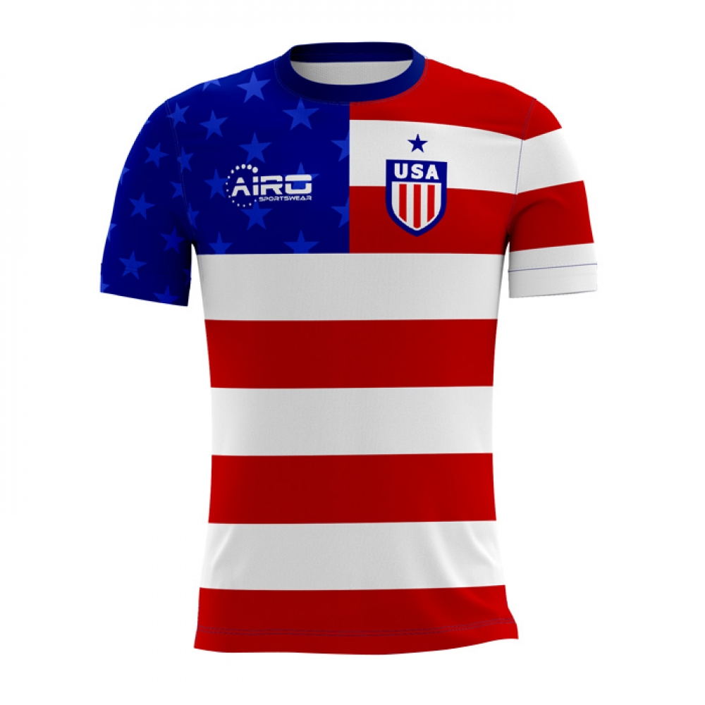 USA 2018-2019 Home Concept Shirt - Adult Long Sleeve