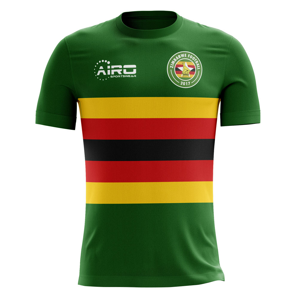 Zimbabwe 2018-2019 Home Concept Shirt - Kids (Long Sleeve)
