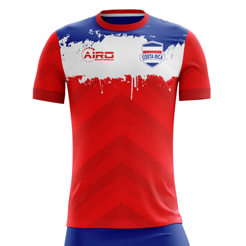 Costa Rica 2018-2019 Home Concept Shirt - Little Boys