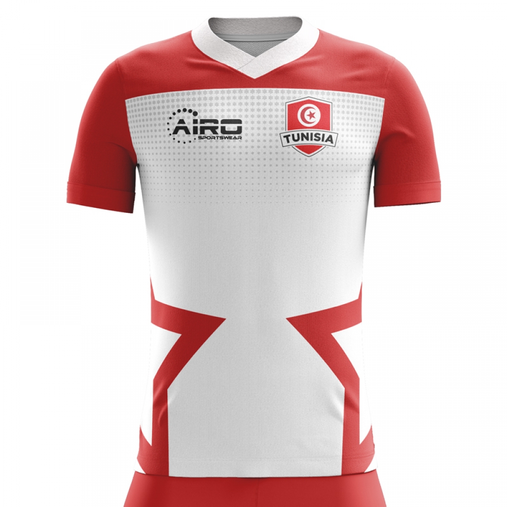 Tunisia 2018-2019 Home Concept Shirt - Little Boys