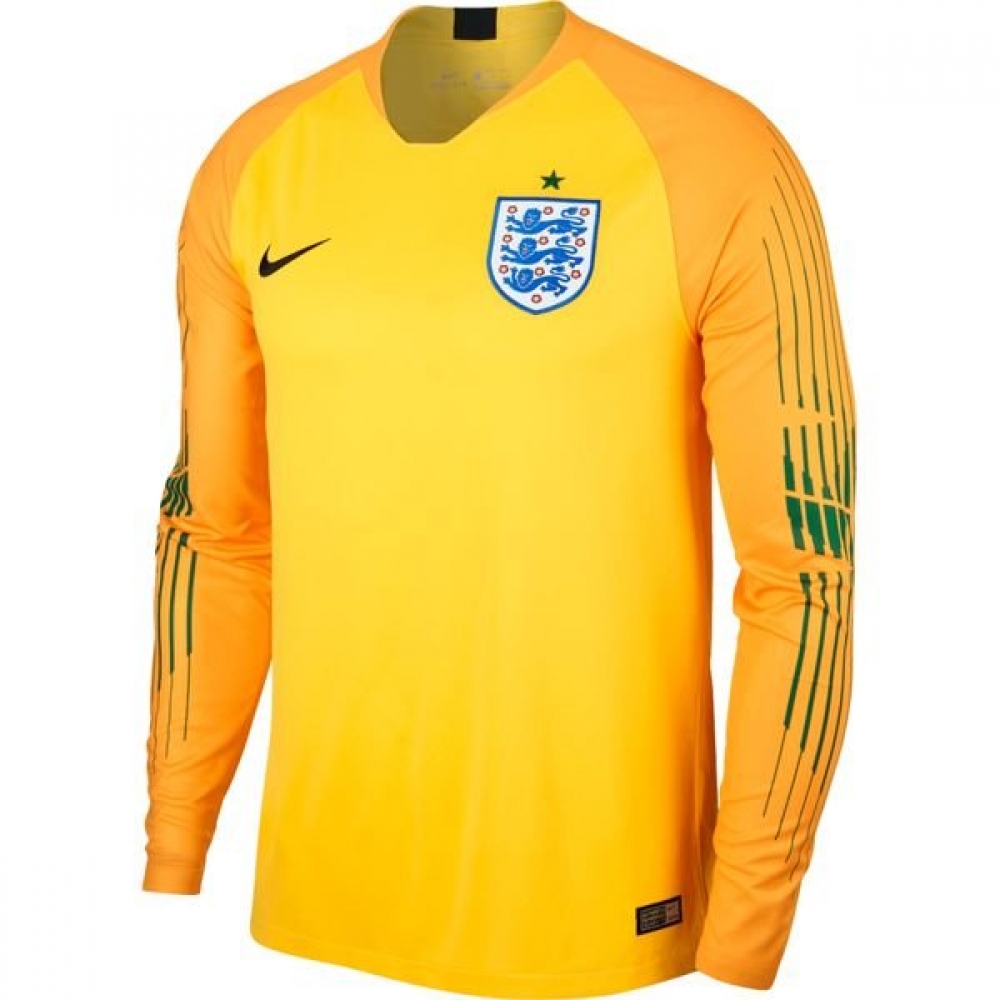 England 2018-2019 Home Goalkeeper Shirt (Yellow) [893866 ...