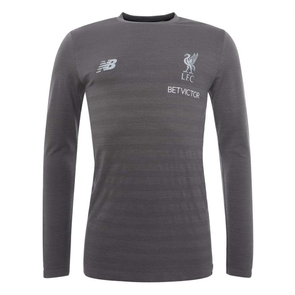 Liverpool 2018-2019 Long Sleeve Shirt (Grey)