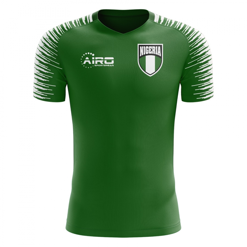 2025-2026 Nigeria Home Concept Football Shirt - Adult Long Sleeve
