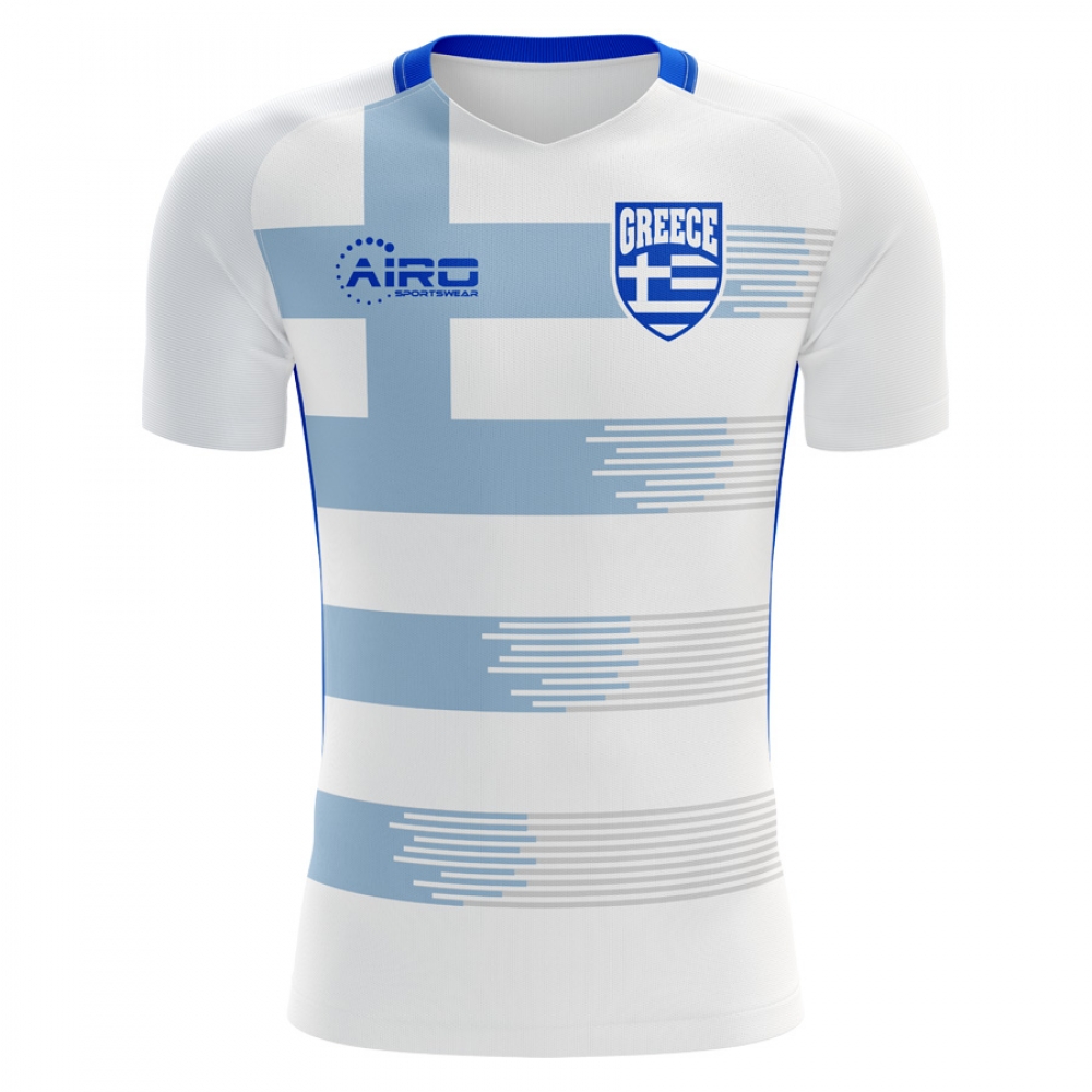 2025-2026 Greece Home Concept Football Shirt - Adult Long Sleeve