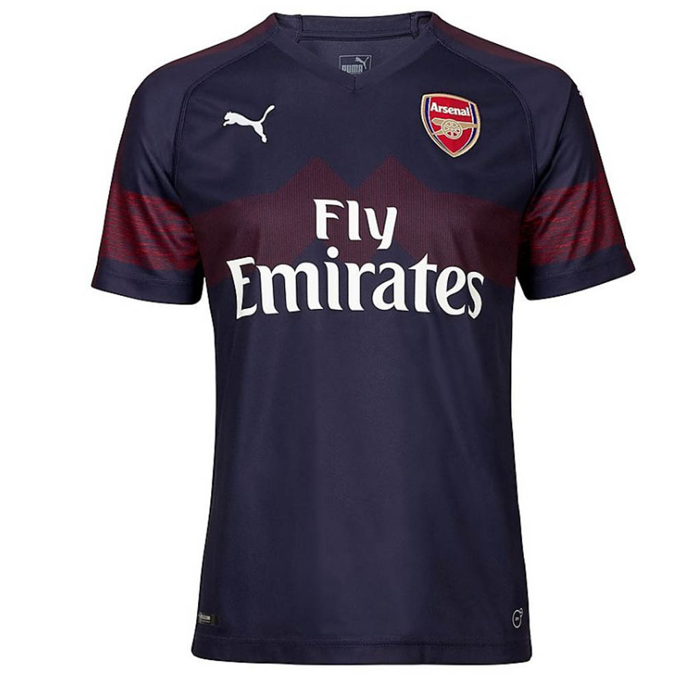 arsenal jersey font 2019