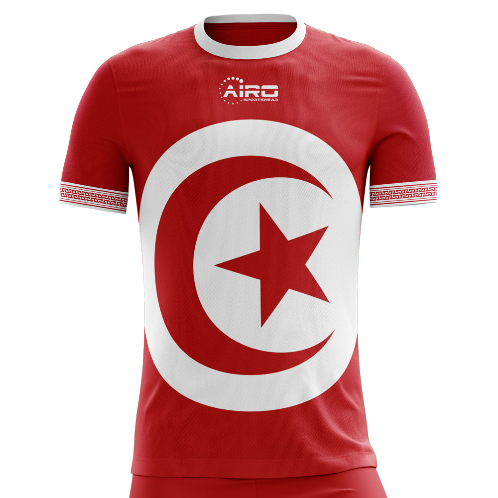 Tunisia 2018-2019 Away Concept Shirt - Kids (Long Sleeve)