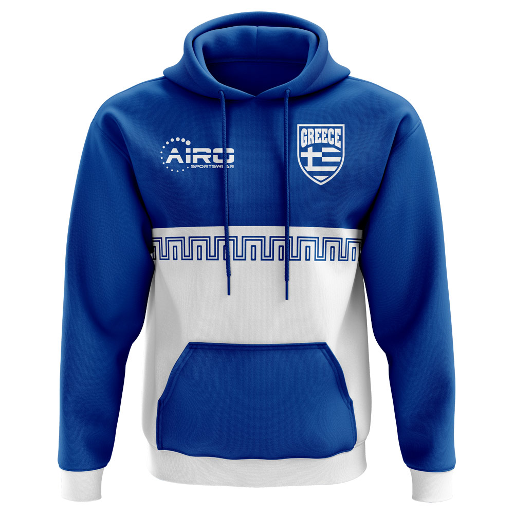 Greece 2018-2019 Home Concept Football Hoody (Kids)