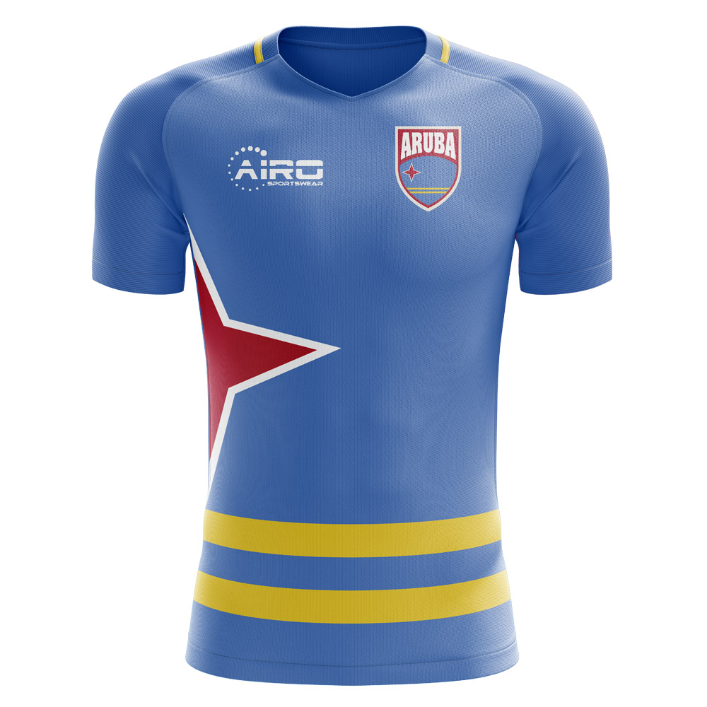 Aruba 2018-2019 Home Concept Shirt - Kids (Long Sleeve)