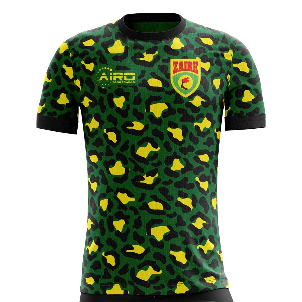 Zaire 2018-2019 Home Concept Shirt - Kids (Long Sleeve)