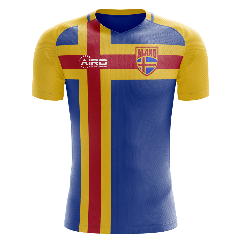 Aland Islands 2018-2019 Home Concept Shirt - Little Boys