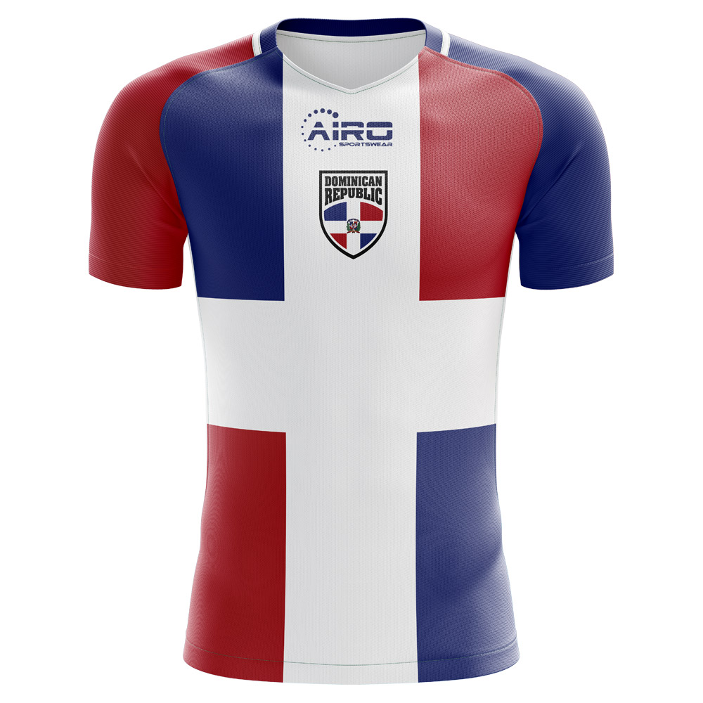 Dominican Republic 2018-2019 Home Concept Shirt - Kids (Long Sleeve)