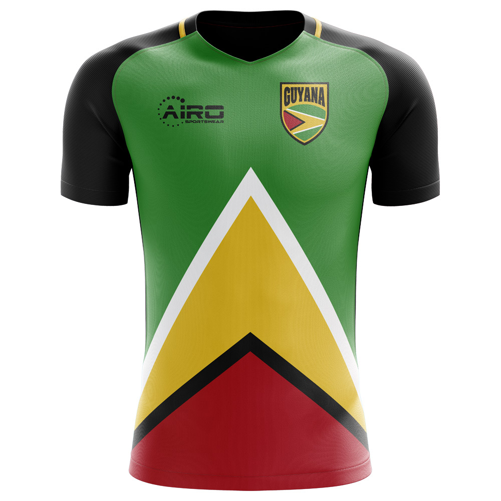Guyana 2018-2019 Home Concept Shirt - Adult Long Sleeve