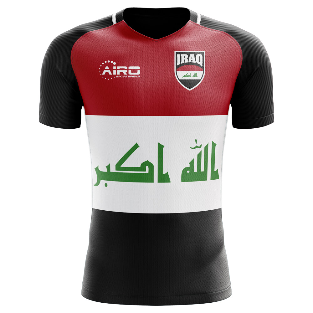 Iraq 2018-2019 Home Concept Shirt - Kids (Long Sleeve)