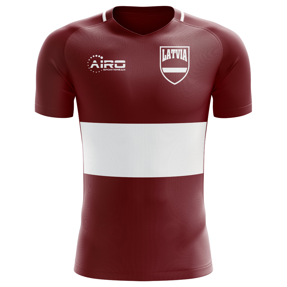 Latvia 2018-2019 Home Concept Shirt - Little Boys