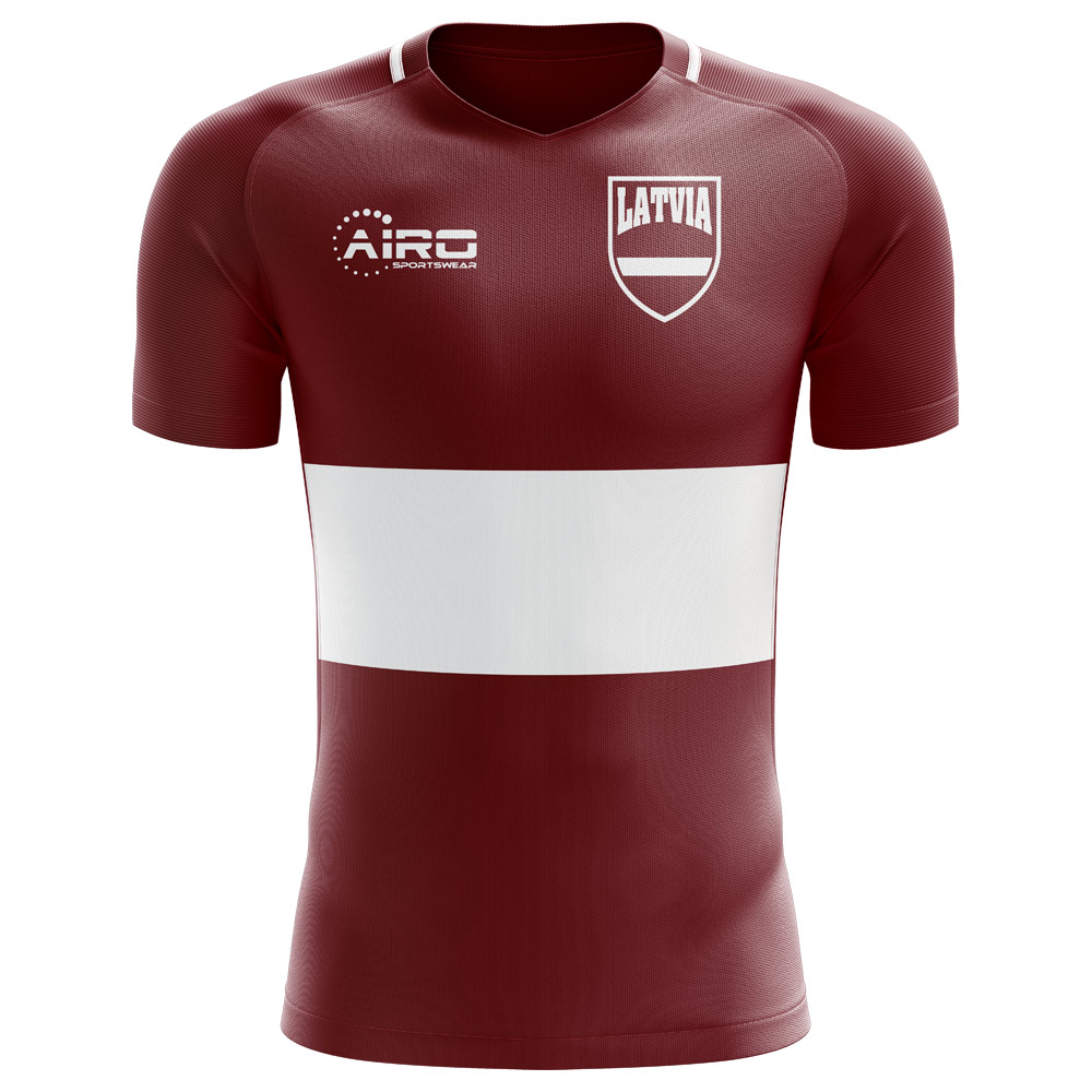 Latvia 2018-2019 Home Concept Shirt - Baby