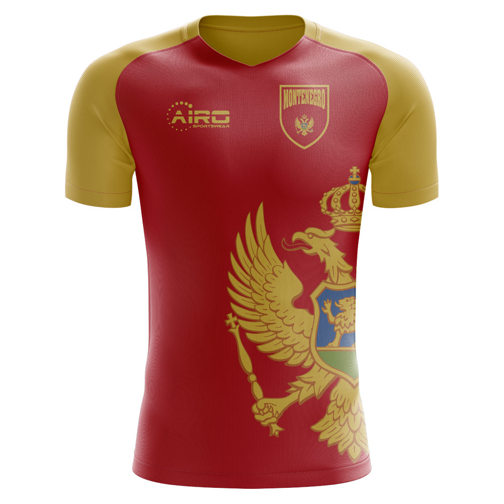 Montenegro 2018-2019 Home Concept Shirt - Adult Long Sleeve