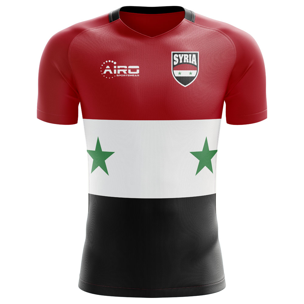 Syria 2018-2019 Home Concept Shirt - Adult Long Sleeve