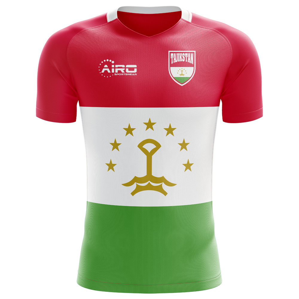 Tajikistan 2018-2019 Home Concept Shirt - Kids (Long Sleeve)