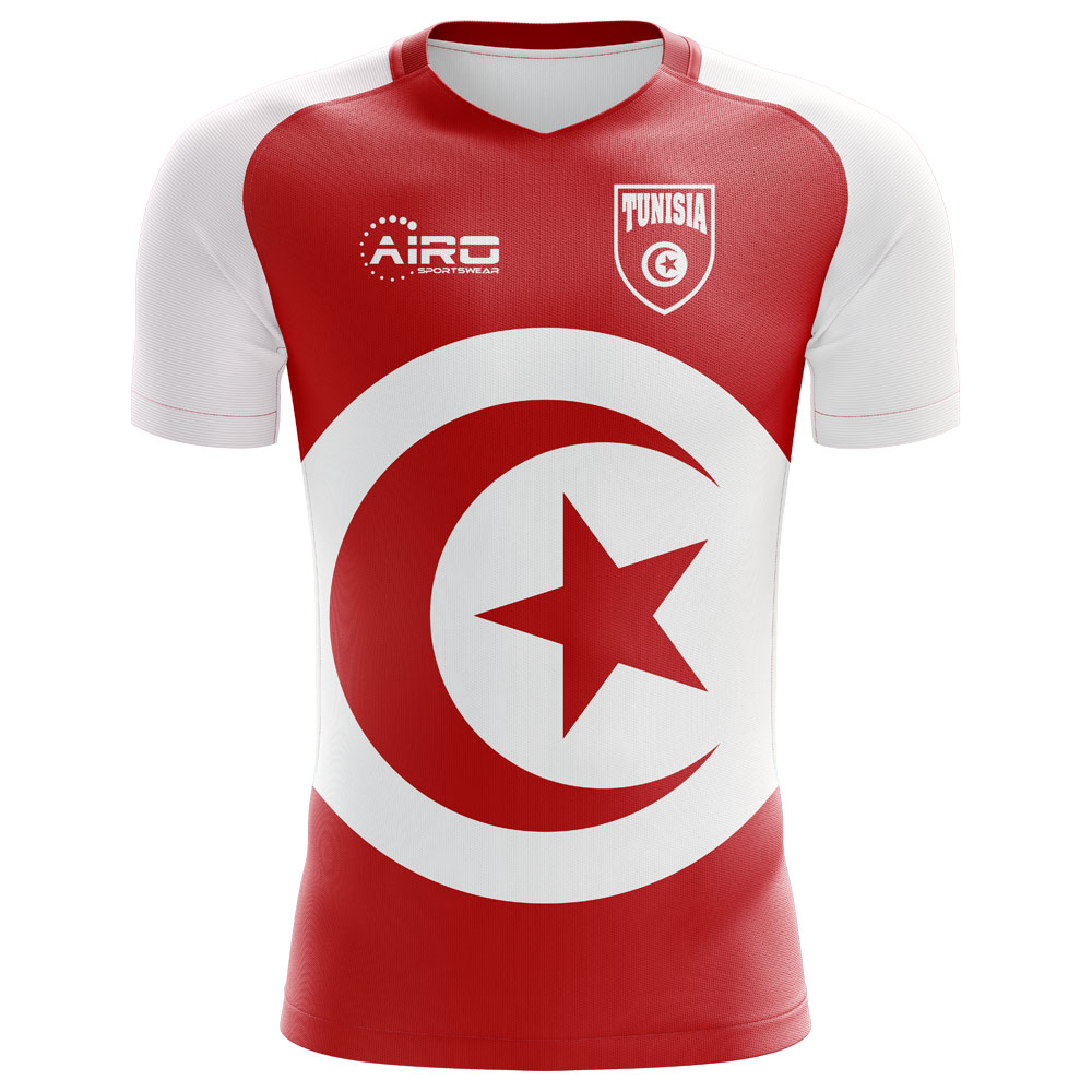 Tunisia 2018-2019 Flag Concept Shirt