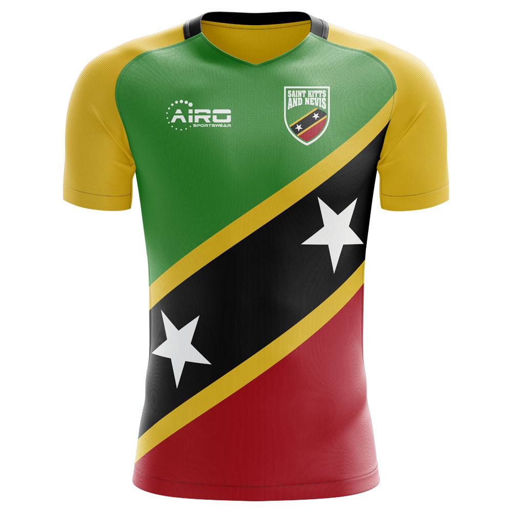 Saint Kitts and Nevis 2018-2019 Home Concept Shirt (Kids)