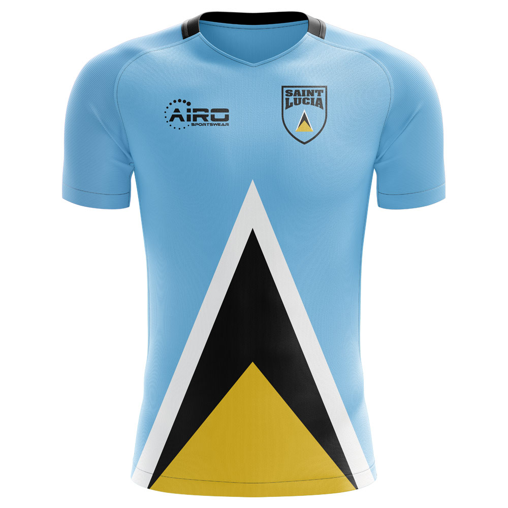 Saint Lucia 2018-2019 Home Concept Shirt - Kids (Long Sleeve)