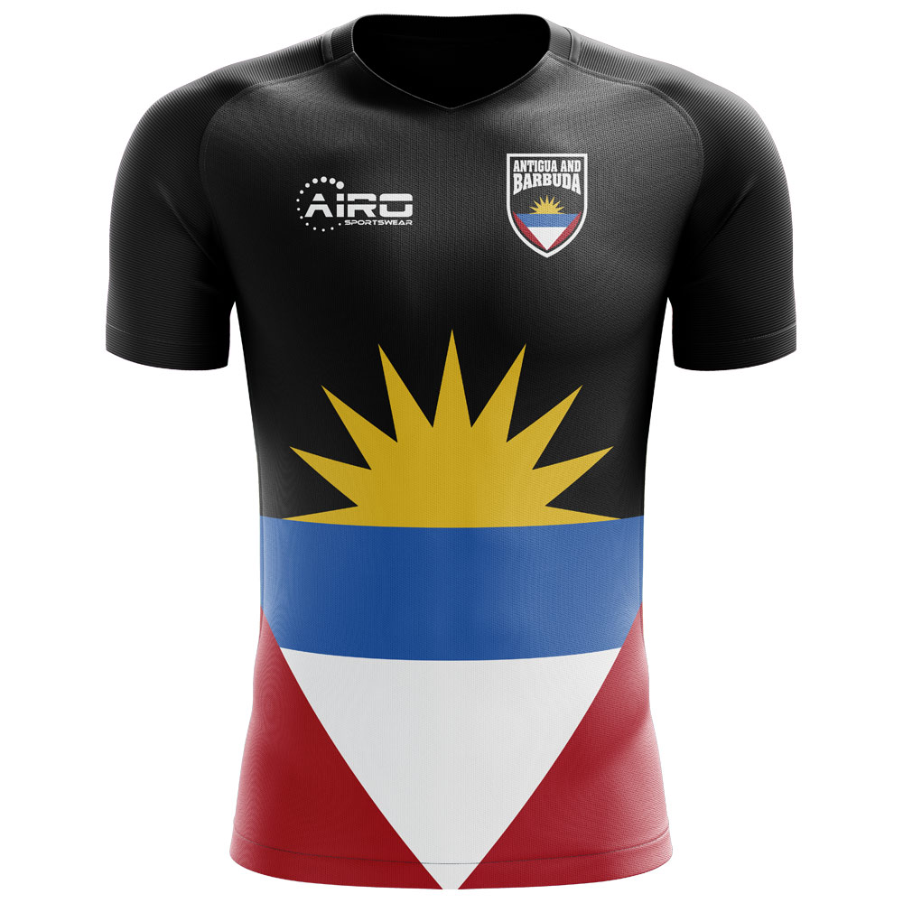 Antigua and Barbuda 2018-2019 Home Concept Shirt - Adult Long Sleeve