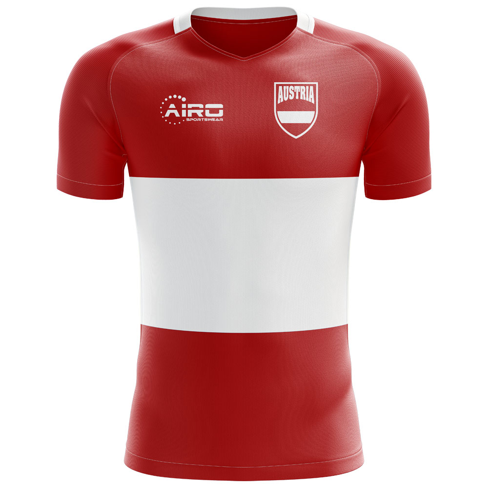 Austria 2018-2019 Flag Concept Shirt - Little Boys