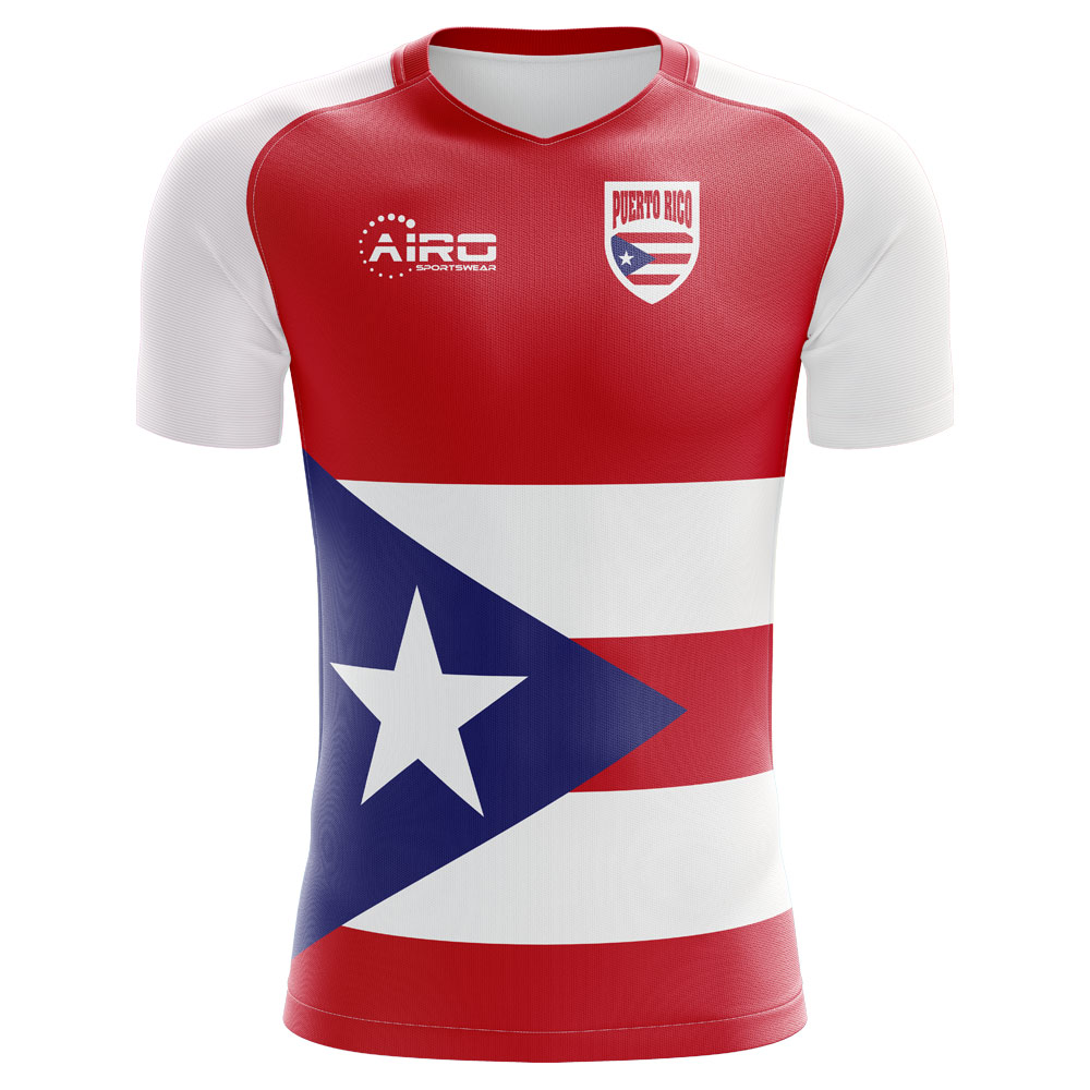 2025-2026 Puerto Rico Home Concept Football Shirt - Little Boys