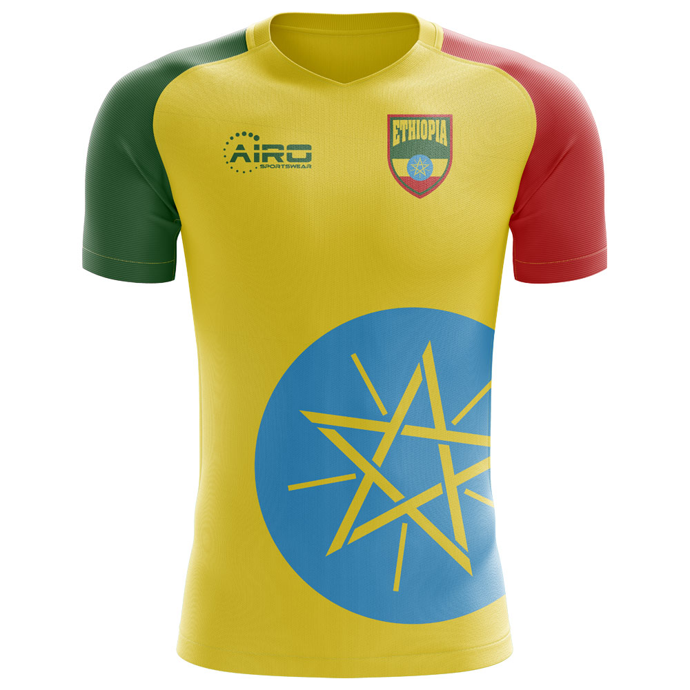 Ethiopia 2018-2019 Home Concept Shirt - Kids (Long Sleeve)