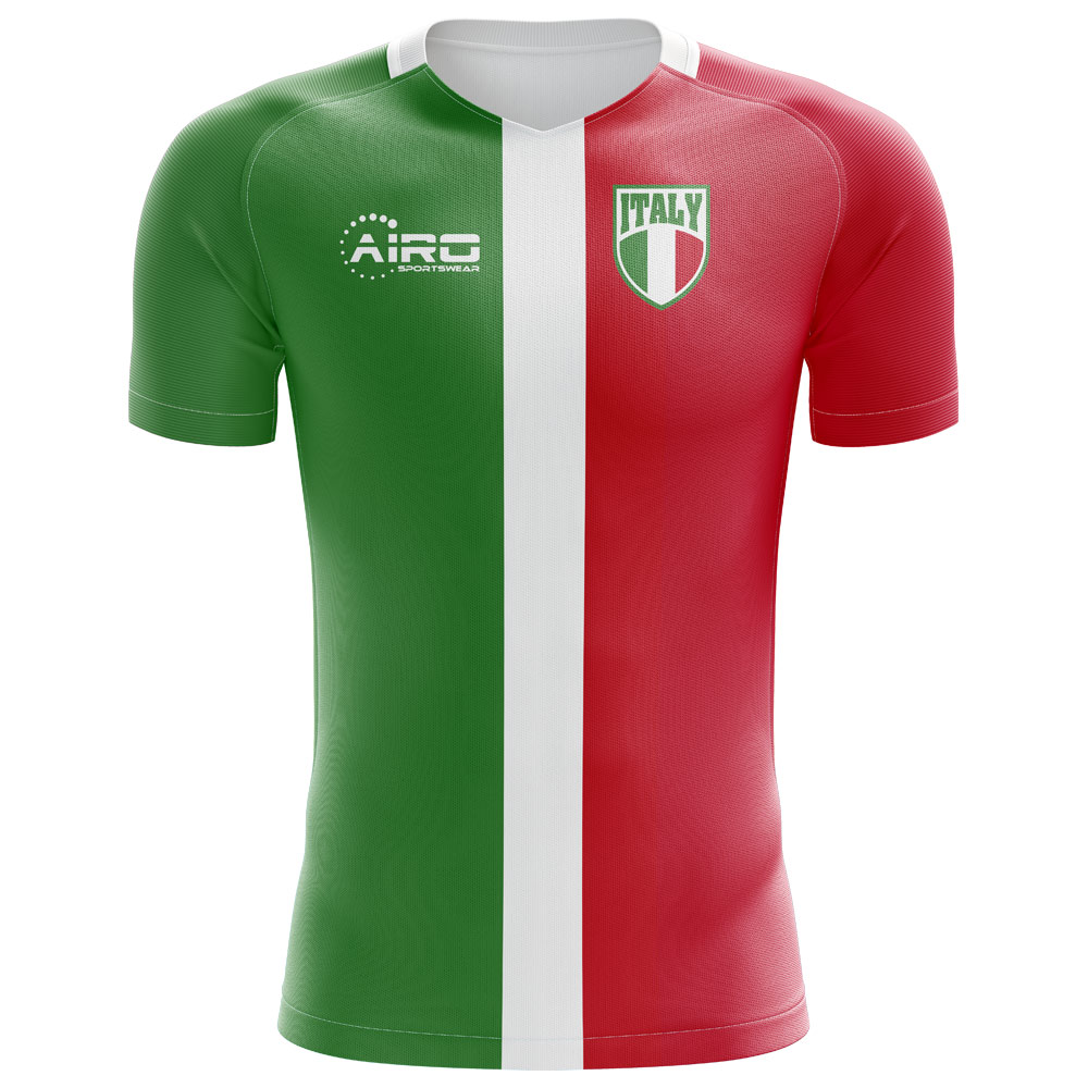 Italy 2018-2019 Flag Concept Shirt (Kids)
