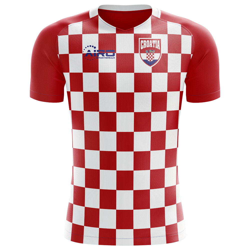 Croatia 2018-2019 Flag Concept Shirt - Kids (Long Sleeve)