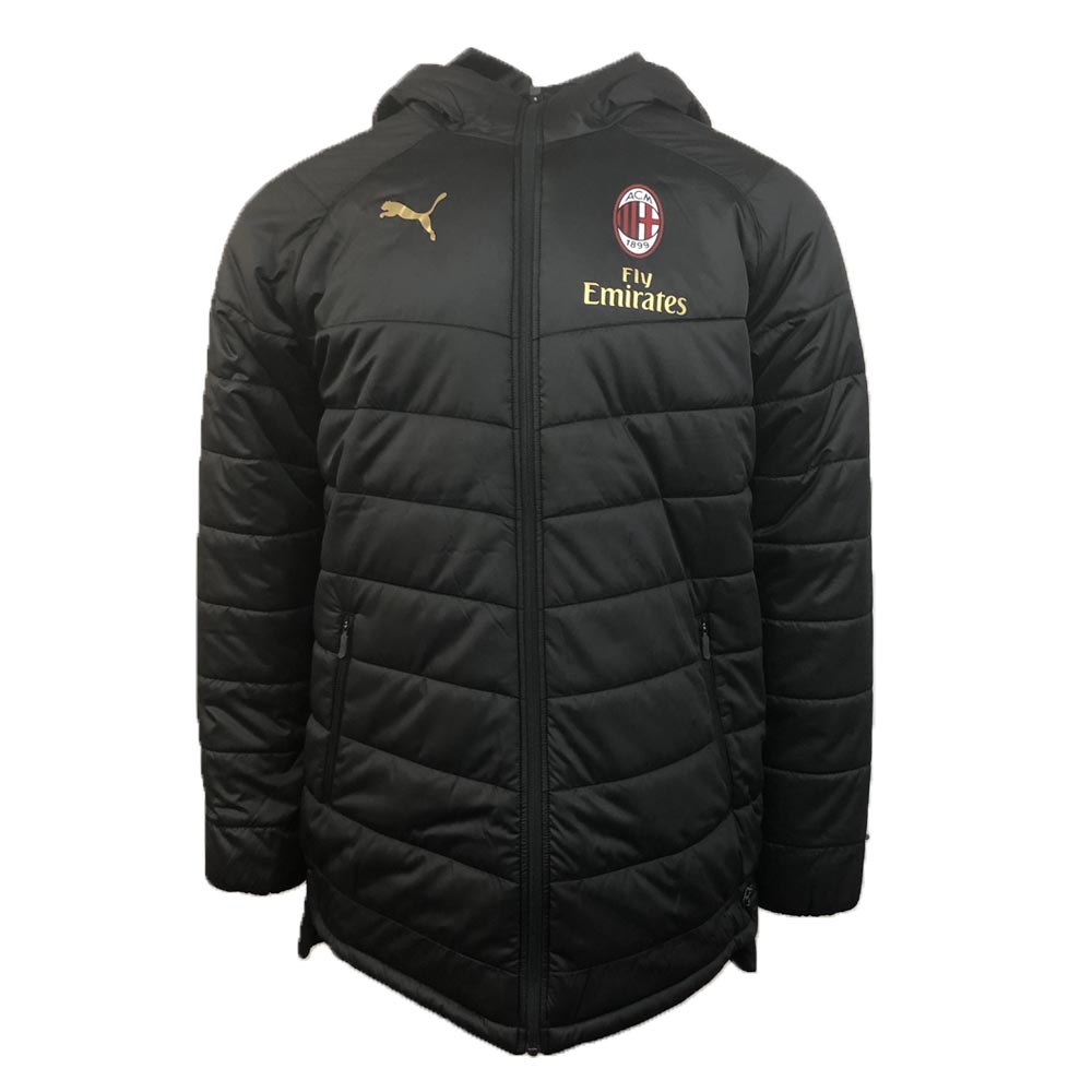 Ac Milan 2018 2019 Bench Jacket Black 75445201 123 58