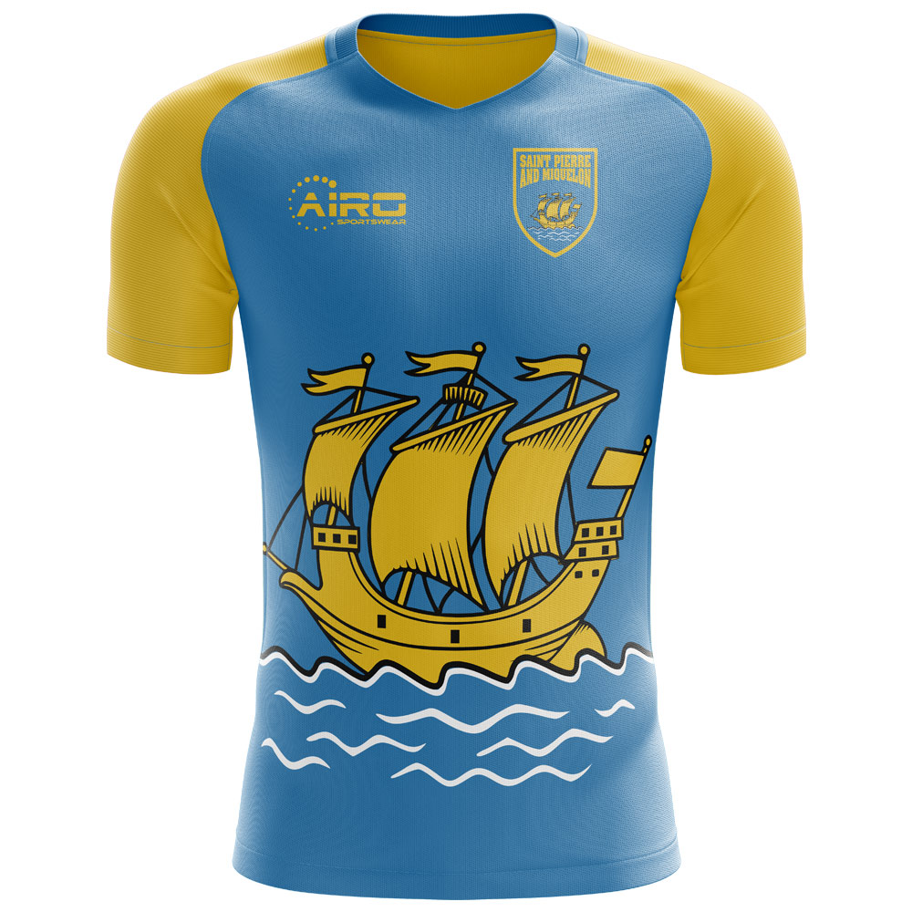 Saint Pierre and Miquelon 2018-2019 Home Concept Shirt