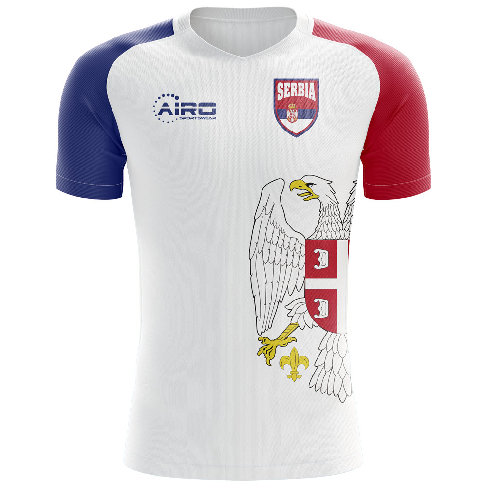 Serbia 2018-2019 Flag Concept Shirt - Adult Long Sleeve