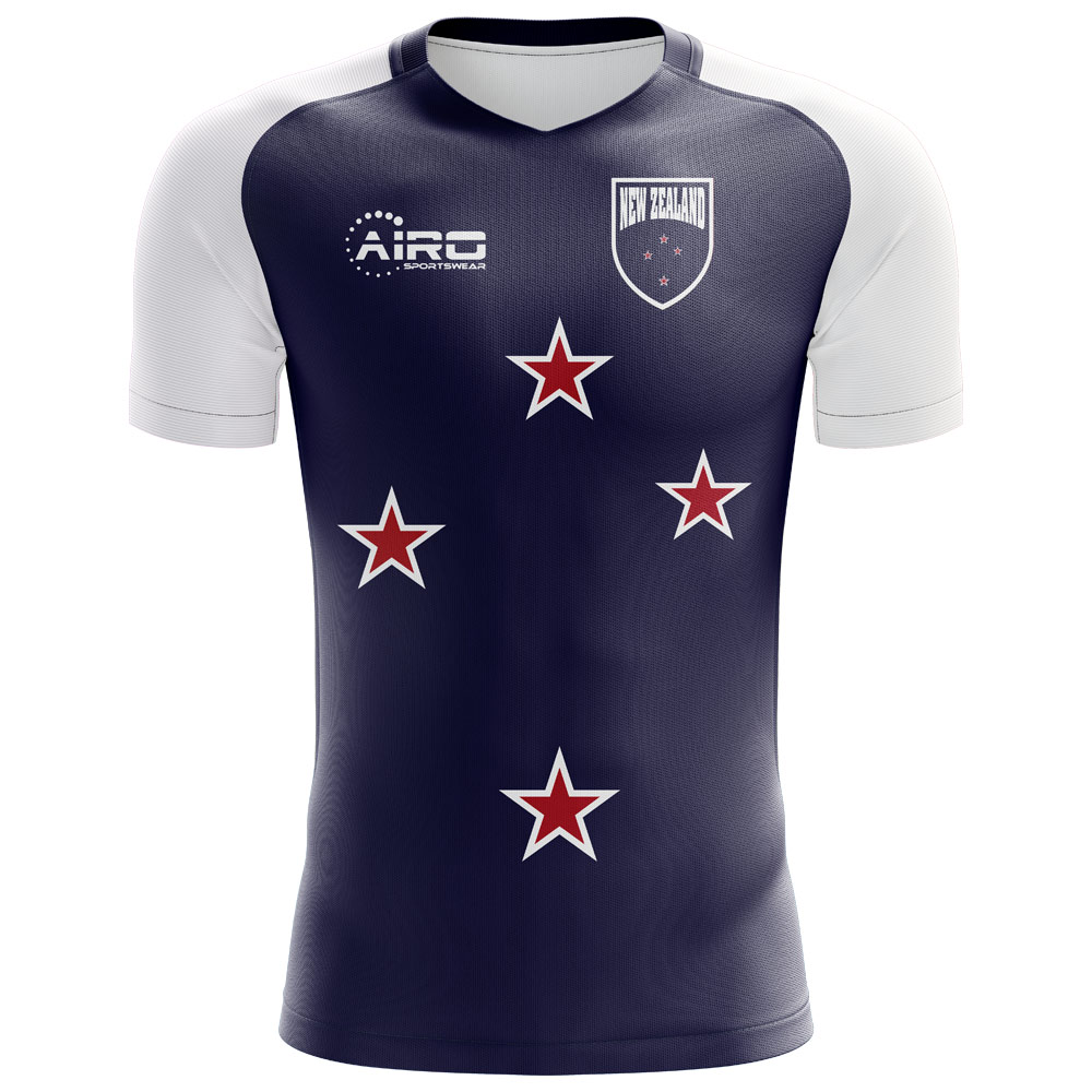 New Zealand 2018-2019 Flag Concept Shirt - Kids (Long Sleeve)